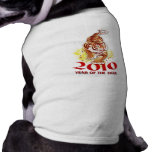 2010 Year of the Tiger Gifts Pet Tee Shirt