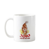 2010 Year of the Tiger Gifts Coffee Mugs
