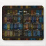 2011-2012 Library Books Teacher School Calendar Mouse Pads