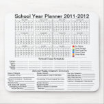 2011-2012 School Year Desktop Planner Mousepads