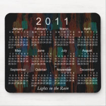 2011 Abstract Calendar Mouse Pads