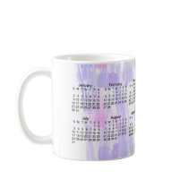 2011 Abstract Calendar Coffee Mug