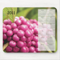 2011 Beauty Berry Calendar Mousepad