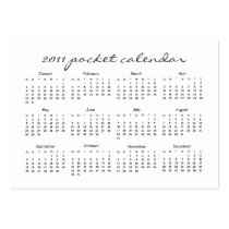 2011 Berry Delight Pocket Calendars