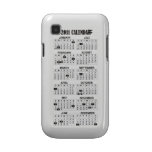 2011 Calendar Case Cover