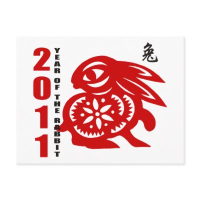 2011 Chinese Paper Cut Year of The Rabbit by Year_Of_Rabbit_Tees