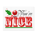 2011 Christmas Postcards Nice Or Naughty