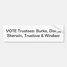2011 Delta Trustee Dream Team Bumper Stickers