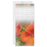 2011 Geranium garden Bookmark Personalized Rack Card