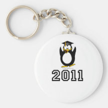 2011 Graduate Penguin Keychain