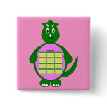 2011 Green Dinosaur Calendar Button