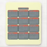 2011 Grey Impressions Calendar Mousepad