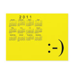 2011 Mini Calendar postcards