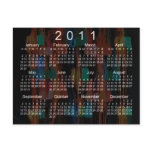 2011 Mini Calendar postcards