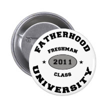 2011 New Father Pinback Button