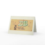 2011 New Year Wisdom insight growth fun owl art