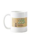 2011 New Year Wisdom insight growth fun owl art mugs