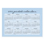 2011 Pink Flowering Branch Pocket Calendars