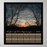 2011 Sunset Calendar Poster starting at $10.55 posters