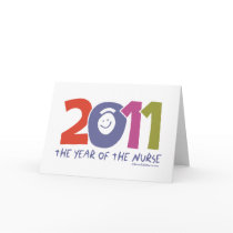 2011 - The  Year of the Nurse Card