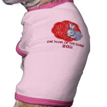2011 The Year of the Rabbit Gifts Dog T Shirt