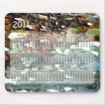 2011 Tree Bark Textured Mousepad Calendar