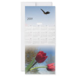 2011 tulip garden Bookmark Rack Cards
