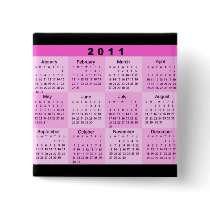 2011 Year at a Glance Calendar