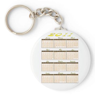 2011 Year at a Glance Calendar by MidnightDreamer