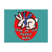 2011 Year of the Rabbit Apparel and Gifts Post Card