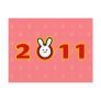 2011: Year of the Rabbit Postcard