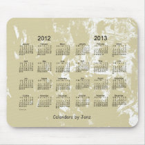 2012 - 2013 2 Year Calendar Mouse Pads