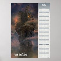 2012 Bannitio II - Poster-Type Wall Calendar