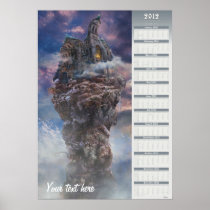 2012 Bannitio - Poster-Type Wall Calendar