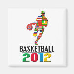 2012: Basketball Fridge Magnets