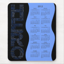 2012 Breast Cancer Hero of the Year Calendar Mousepads