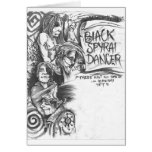 2012 BSD Band Caricatures Template Greeting Cards