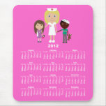 2012 Calendar Cartoon Nurse & Children
