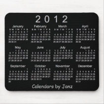 2012 Calendar Mouse Mats