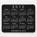 2012 Calendar mousepads