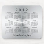 2012 Calendar Mouse Pad