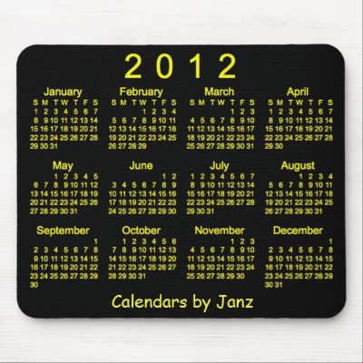 2012 Calendar by Calendars_by_Janz