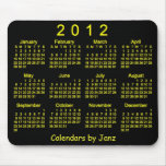 2012 Calendar mousepads