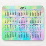 2012 Calendar Pastel Mousepad
