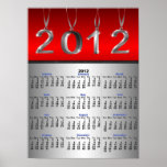 2012 Calendar Poster Print