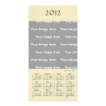 2012 Calendar Template Photo Card