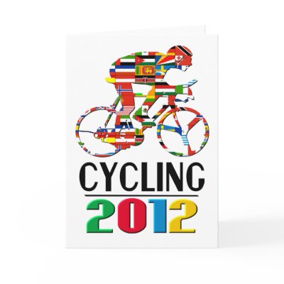 2012: Cycling Greeting Card by nakedzealot