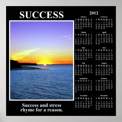 2012 Demotivational Calendar: Meaning of Success by disgruntled_genius