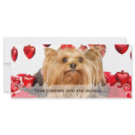 2012 Dog Calendar Personalized Rack Card