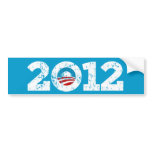 2012 elect Barack Obama bumper stickers